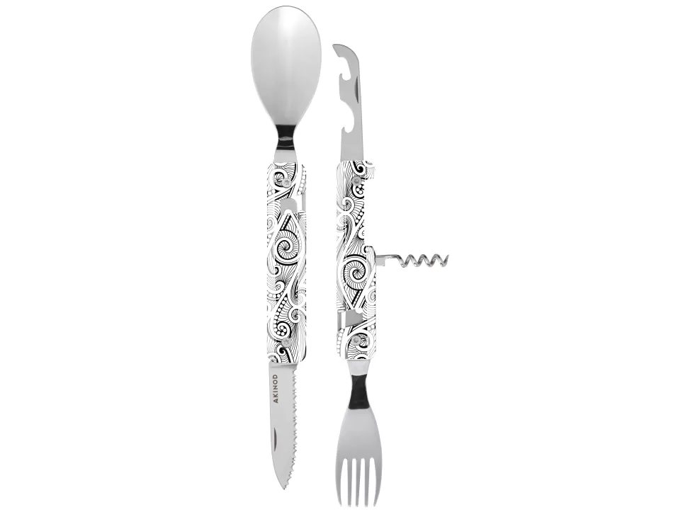 Multifunction Magnetic Cutlery (Mirror Finish) - Arabesques^Akinod Cheap