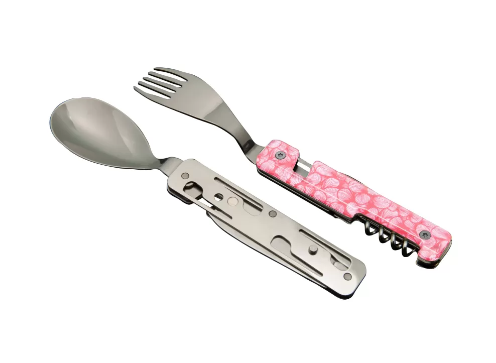 Multifunction Magnetic Cutlery (Mirror Finish) - Delicate Pink^Akinod Online