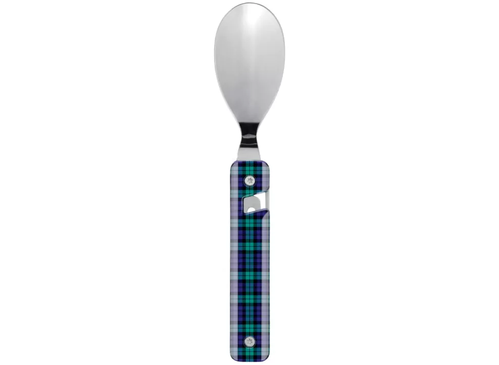 Multifunction Magnetic Cutlery (Mirror Finish) - Green Tartan^Akinod Store