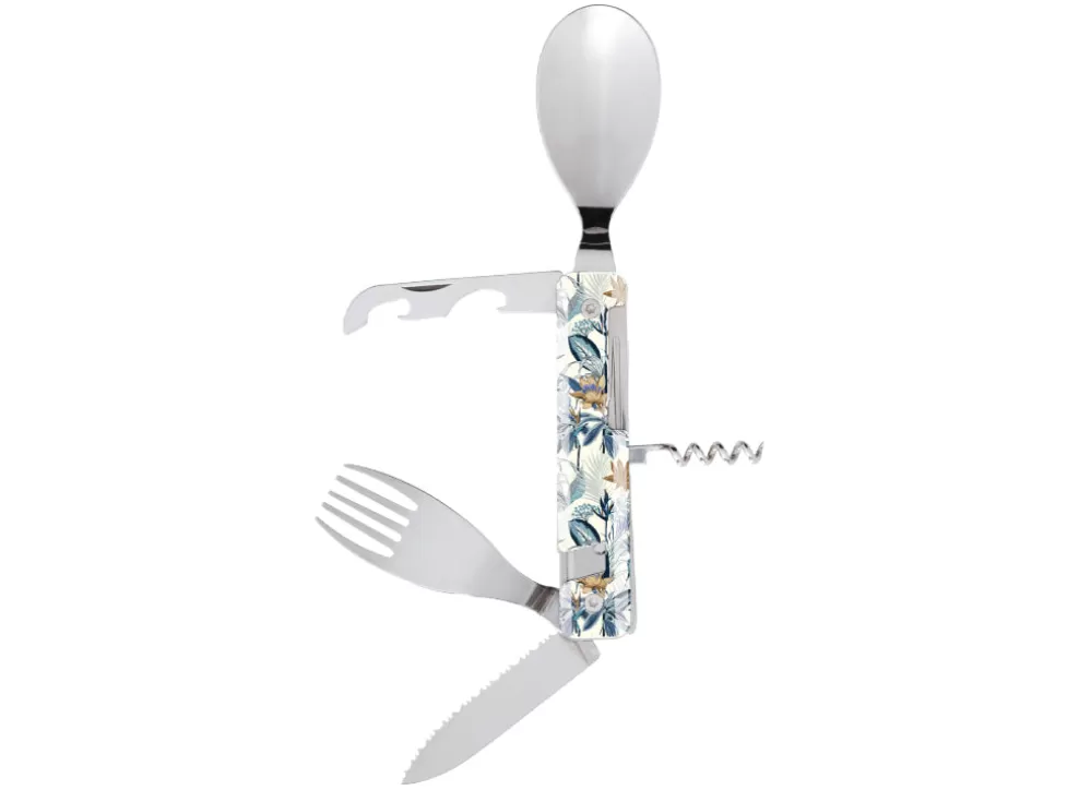 Multifunction Magnetic Cutlery (Mirror Finish) - Persian Bouquet^Akinod Clearance