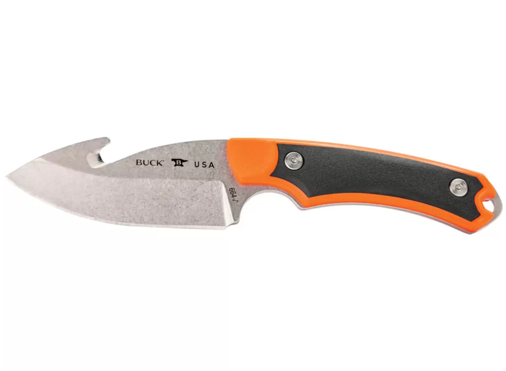 Alpha Hunter Select Guthook Knife - Orange^Buck Sale