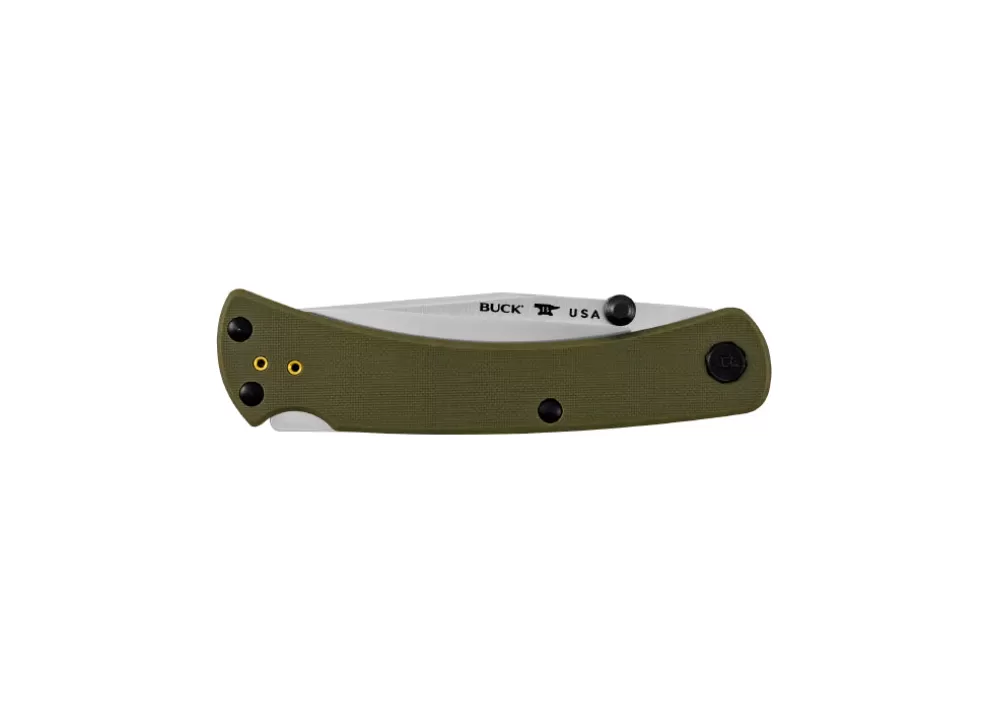 Folding Hunter Slim Pro Trx Knife - O.D. Green^Buck Fashion