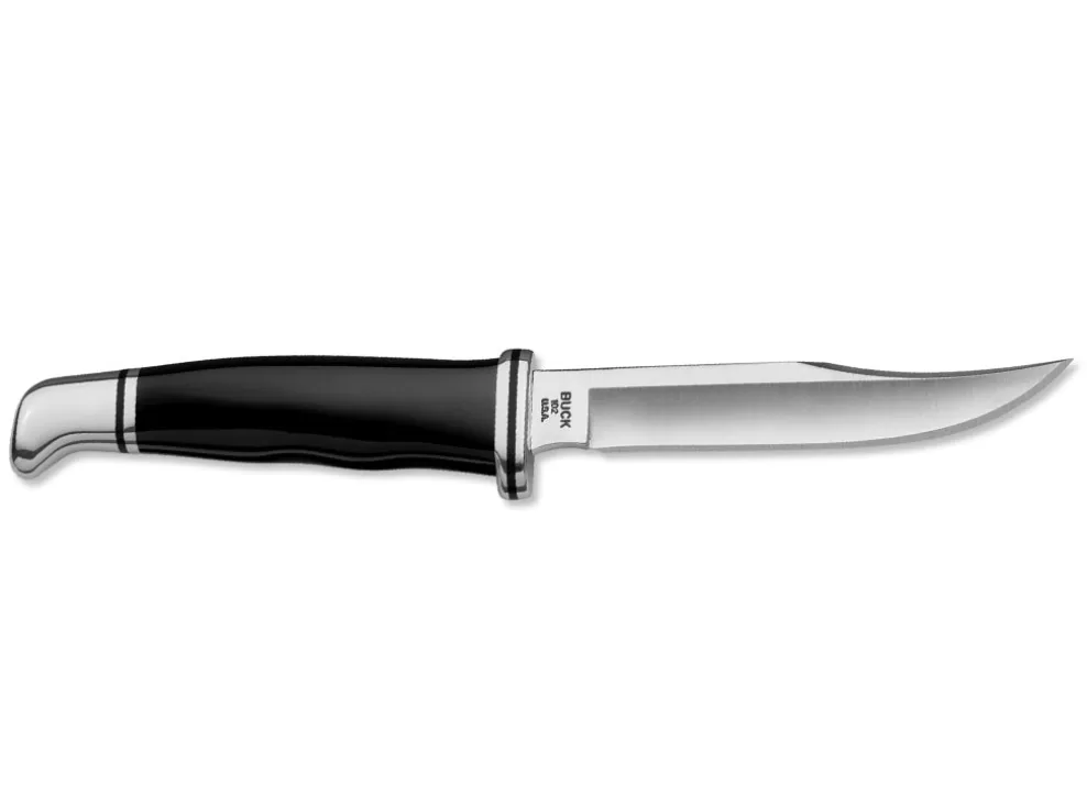 Woodsman Knife - Black^Buck Best Sale