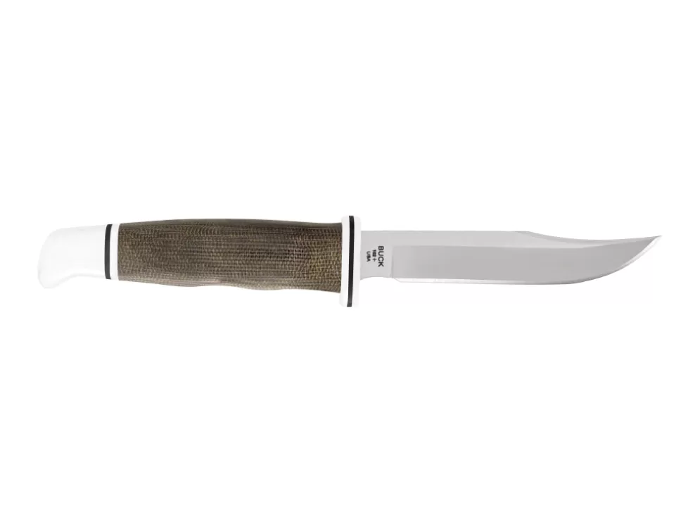 Woodsman Pro Knife - Green^Buck Store