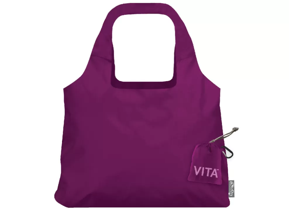 Vita Polyester Shoulder Tote - Boysenberry^ChicoBag Clearance