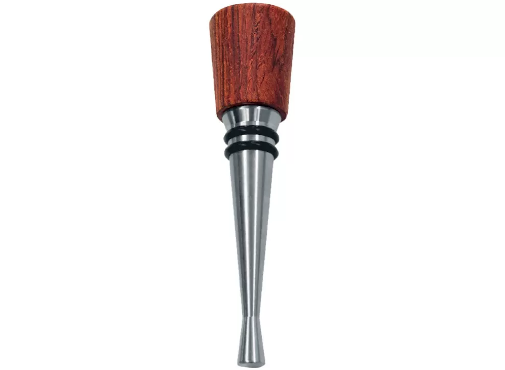 Bottle Stopper - Cocobola Wood Top^Farfalli Online