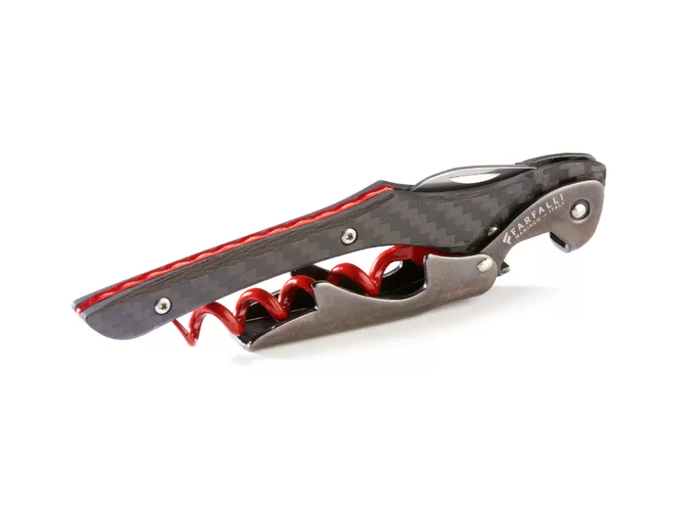 Fibra Corkscrew - Red Carbon Fibre^Farfalli Best Sale