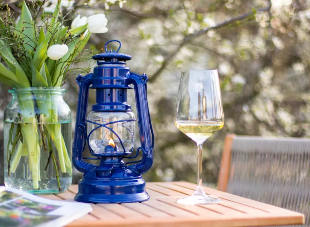 Baby Special 276 Hurricane Lantern - Cobalt Blue^Feuerhand Hot