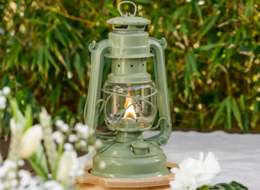 Baby Special 276 Hurricane Lantern - Sage Green^Feuerhand Flash Sale