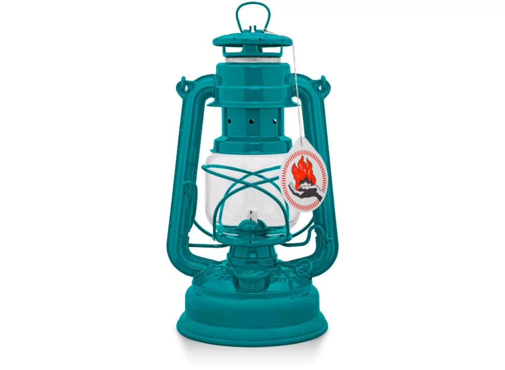 Baby Special 276 Hurricane Lantern - Teal Blue^Feuerhand Clearance