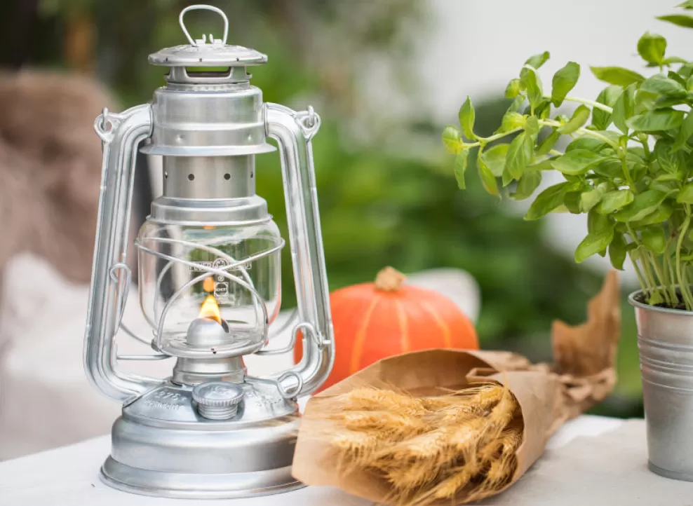 Baby Special 276 Hurricane Lantern - Zinc-Plated^Feuerhand Flash Sale