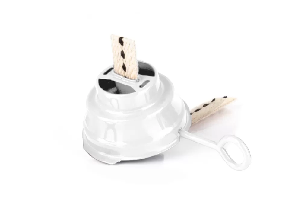 Burner With Wick - Pure White^Feuerhand Discount