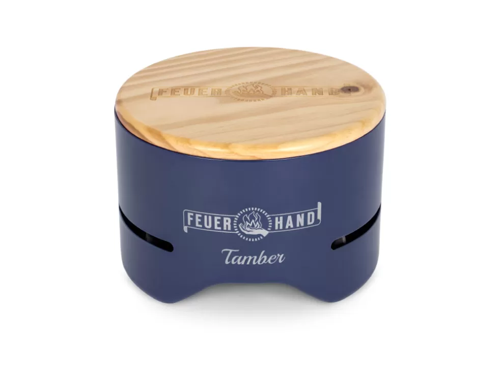 Tamber Table Top Grill - Cobalt Blue^Feuerhand Shop