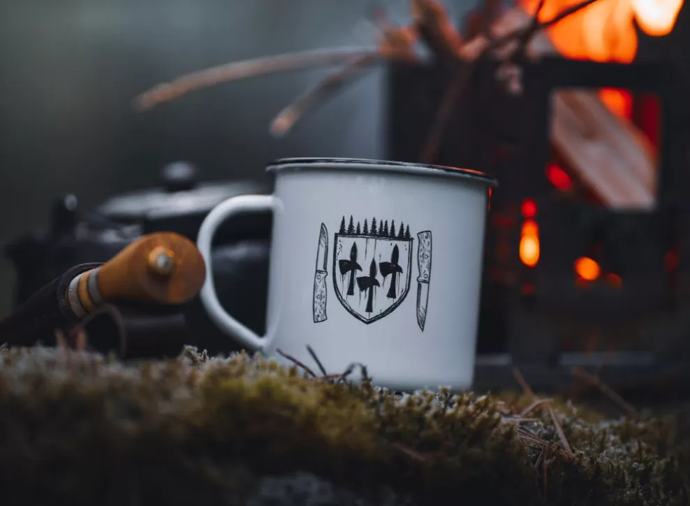 Temagami Enamel Mug^Helle Cheap