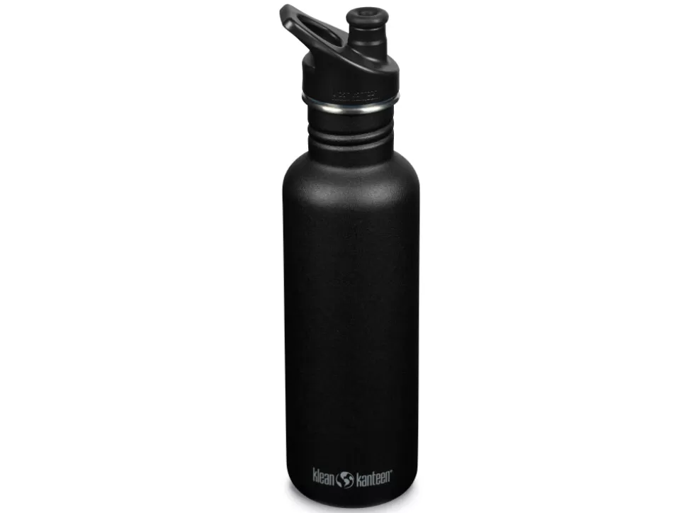 Classic W/ Sport Cap 800Ml - Black^Klean Kanteen Outlet