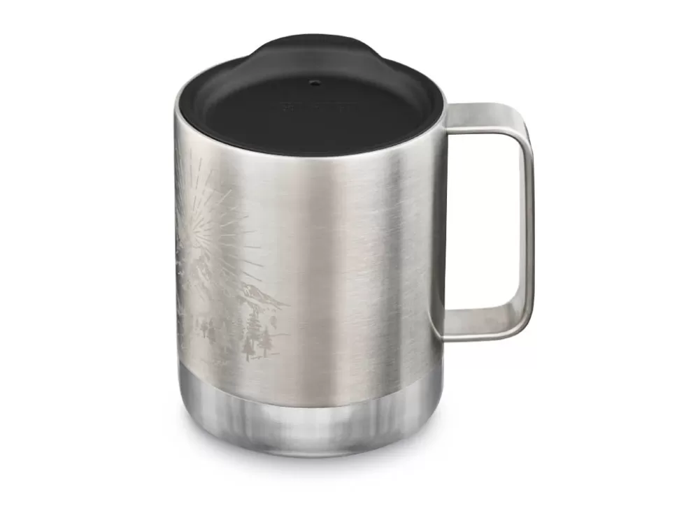 Insulated Camp Mug 355Ml - Mountain - Brushed Stainless^Klean Kanteen Shop