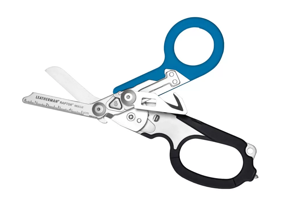 Raptor® Rescue Emergency Multi-Tool - Blue & Black^Leatherman Online