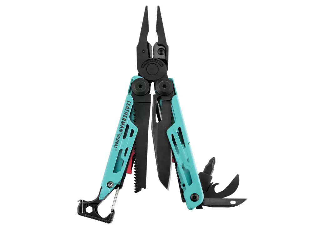 Signal® Multi-Tool - Aqua^Leatherman Shop