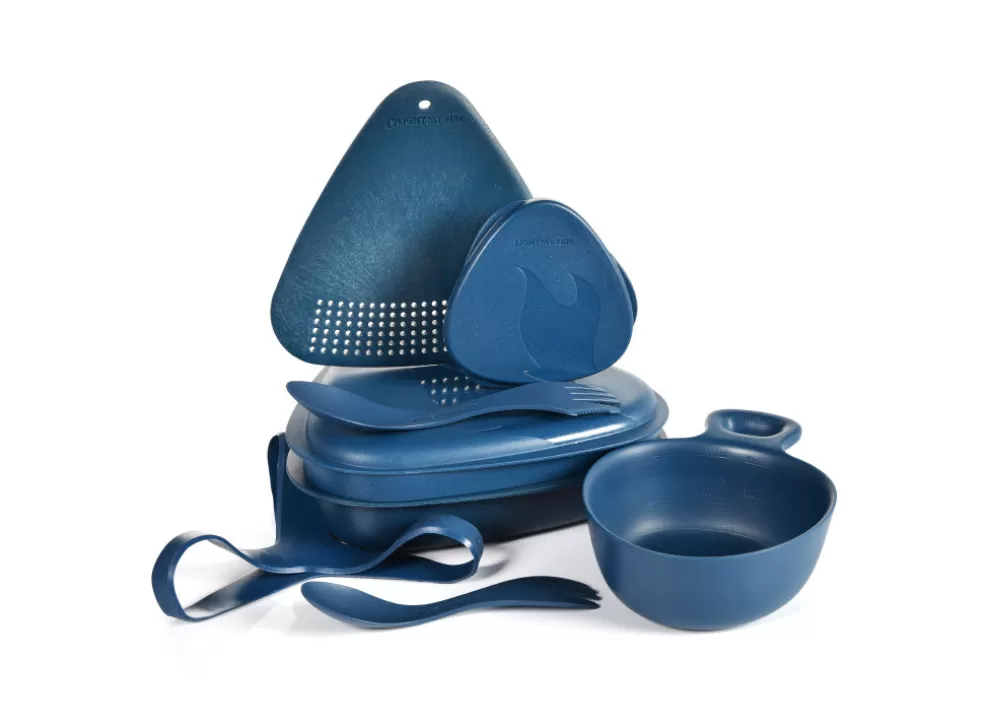 Outdoor Mealkit 8Pcs - Hazy Blue^Light My Fire Sale