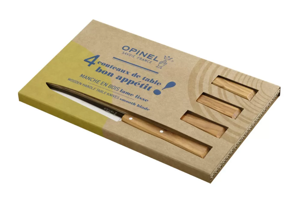 Bon Appetit 4Pc Table Knife Box Set - South^Opinel Online