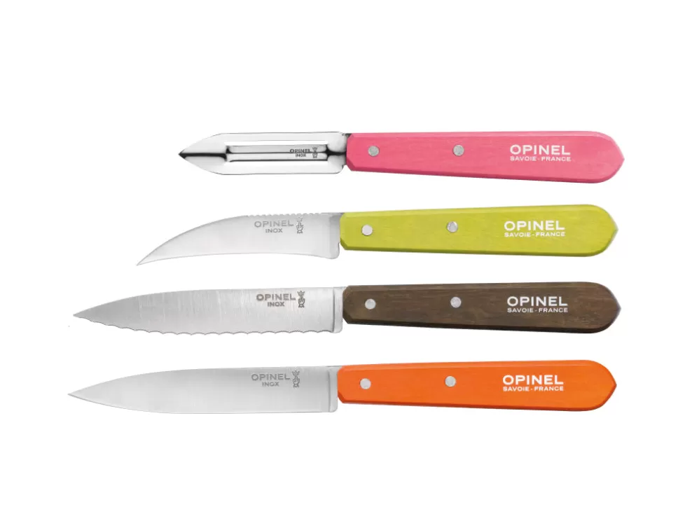 Fifties 4Pc Kitchen Knife Set^Opinel Shop