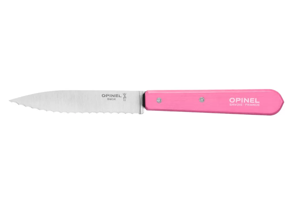 No.113 Serrated Knife - Fuchsia^Opinel Sale