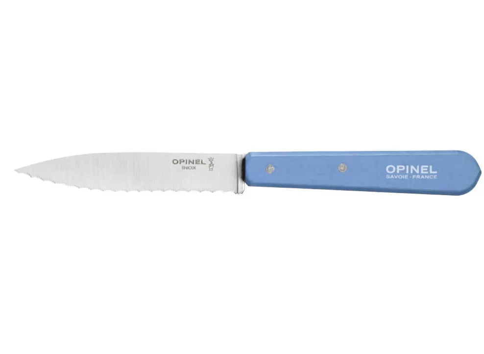 No.113 Serrated Knife - Sky Blue^Opinel Discount