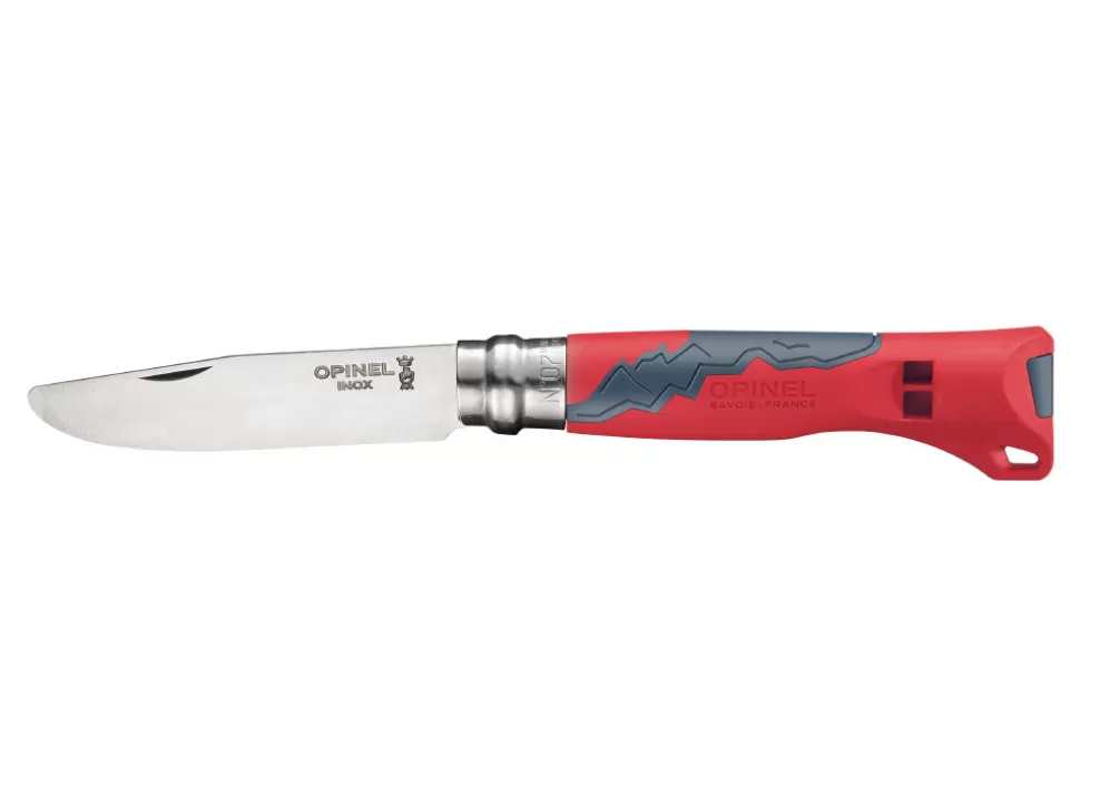 No.7 Junior Outdoor Knife - Red^Opinel Outlet