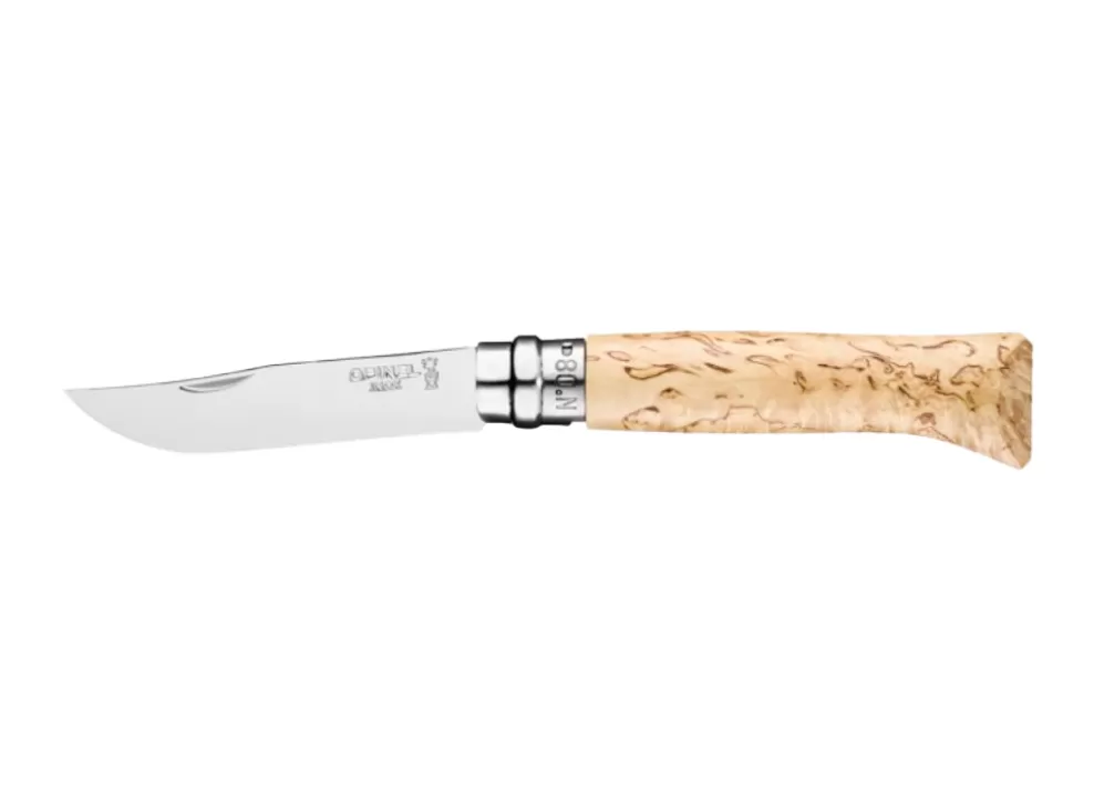 No.8 Sampo Curly Birch Knife^Opinel Store