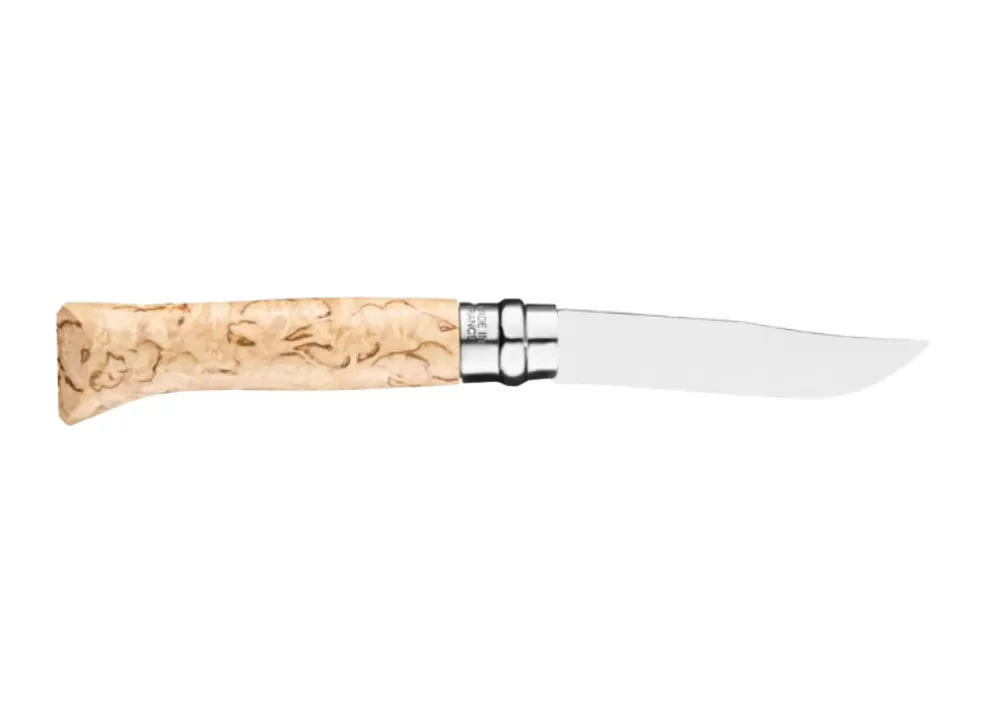 No.8 Sampo Curly Birch Knife^Opinel Store