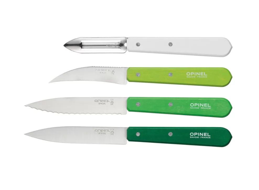 Primavera 4Pc Kitchen Knife Set^Opinel New