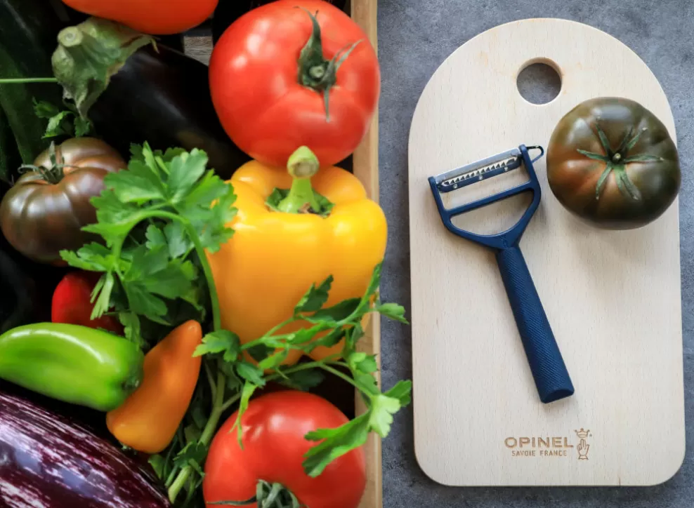 T-Duo Polymer Peeler - Blue^Opinel Clearance