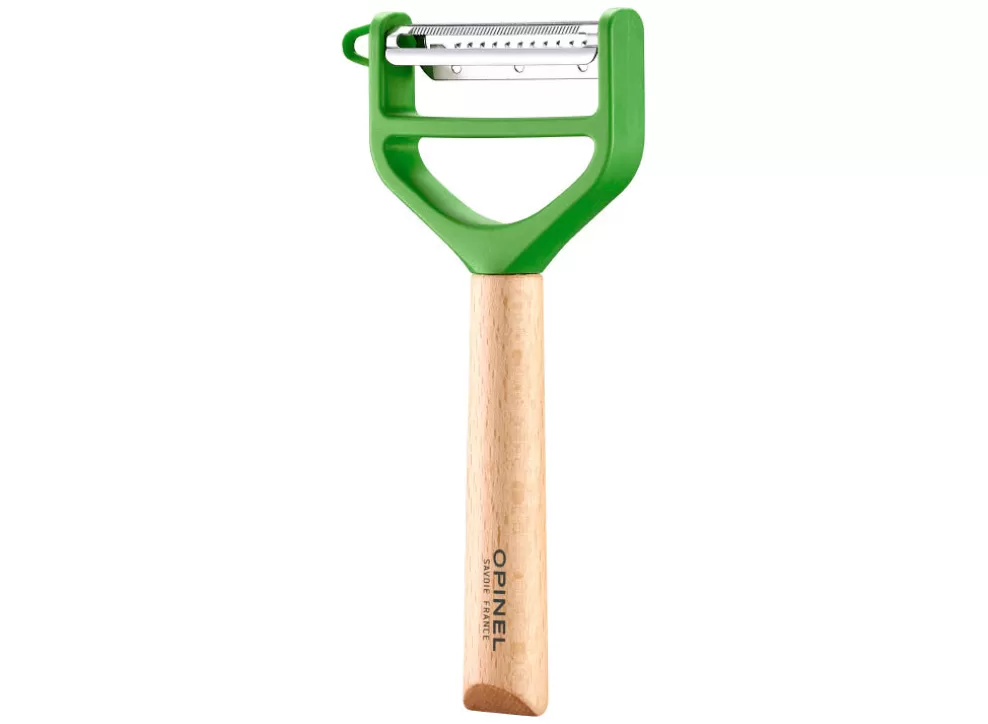 T-Duo Wood Peeler - Green^Opinel Hot