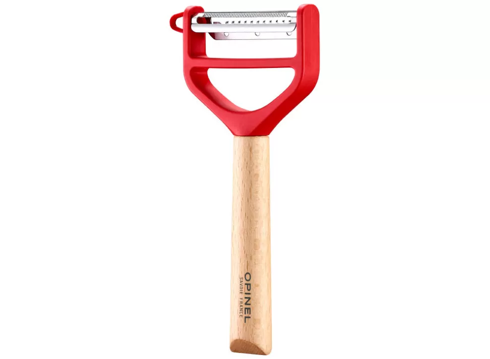 T-Duo Wood Peeler - Red^Opinel Fashion