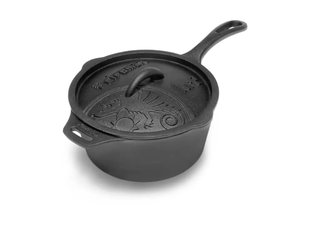 2L Cast Iron Saucepan With Lid^Petromax Hot