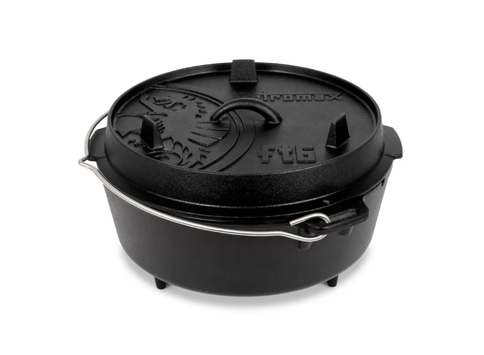 5.5L Cast Iron Dutch Oven With Legs^Petromax Cheap