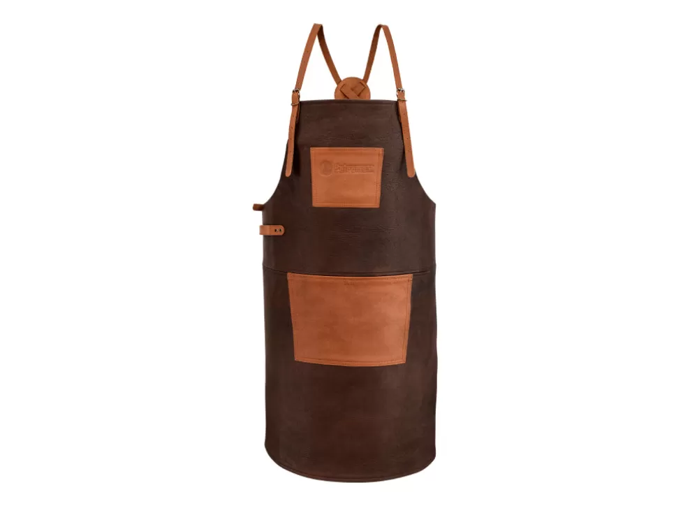 Buffalo Leather Apron With Cross Back Straps^Petromax Flash Sale