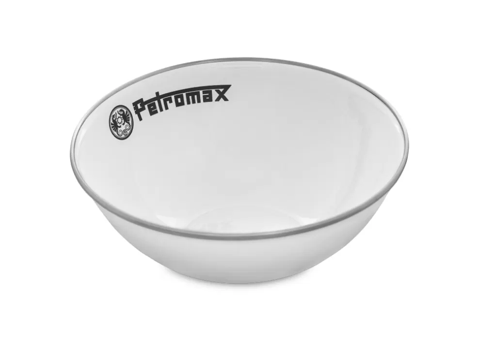 Set Of 2 Enamel Bowls - White - Large^Petromax Hot