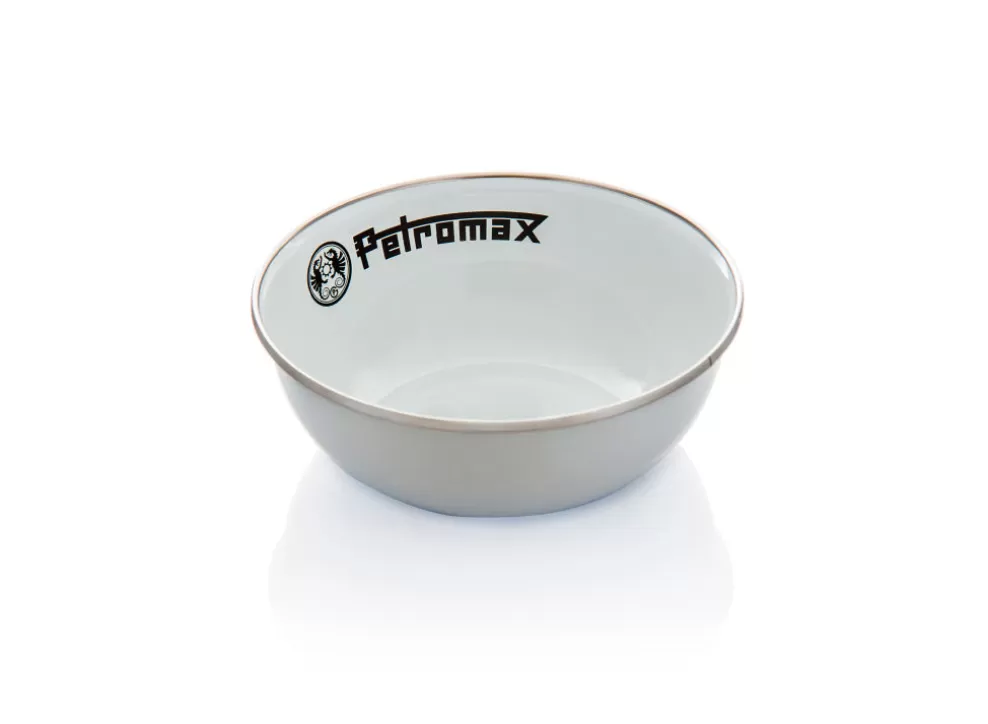 Set Of 2 Enamel Bowls - White - Medium^Petromax Cheap