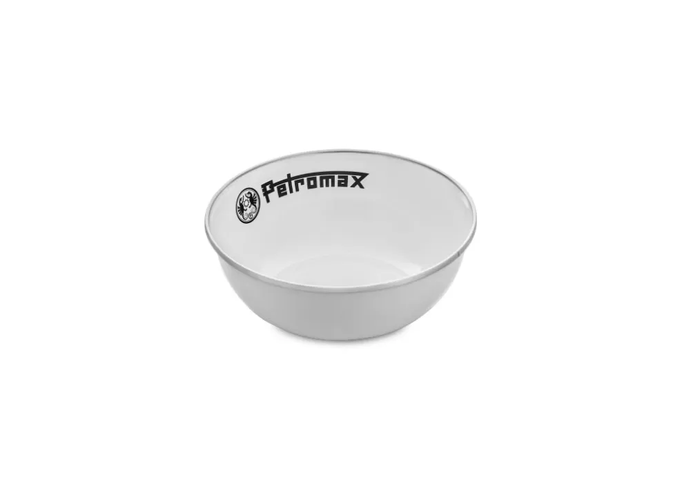 Set Of 2 Enamel Bowls - White - Small^Petromax Hot