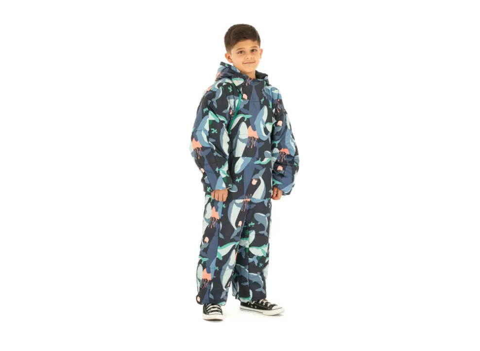 Kids Recycled Deep Sea Sleeping Bag Suit - Large^Selk'Bag Discount