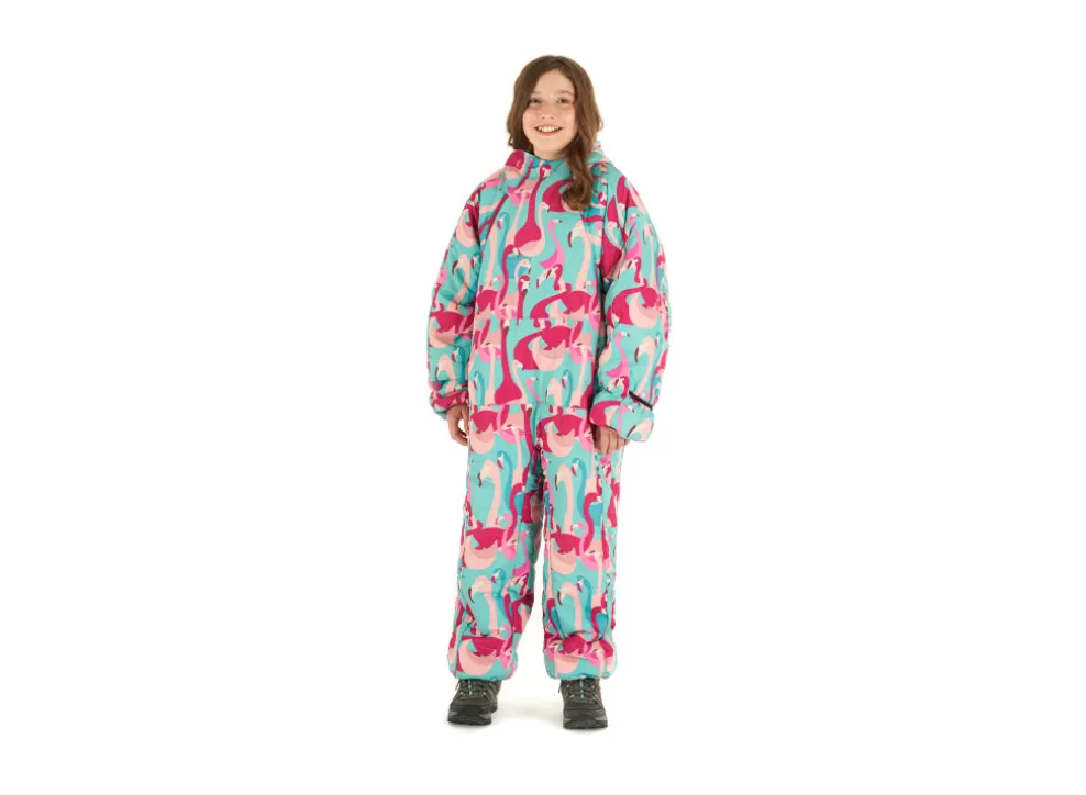 Kids Recycled Flamingo Sleeping Bag Suit - Large^Selk'Bag Hot