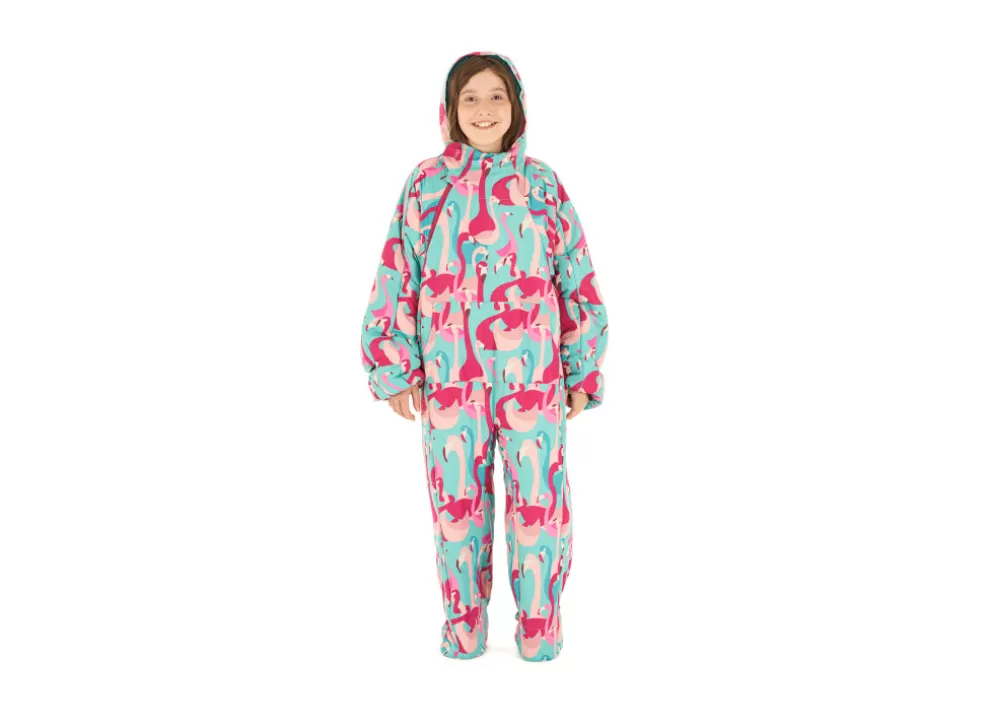 Kids Recycled Flamingo Sleeping Bag Suit - Large^Selk'Bag Hot