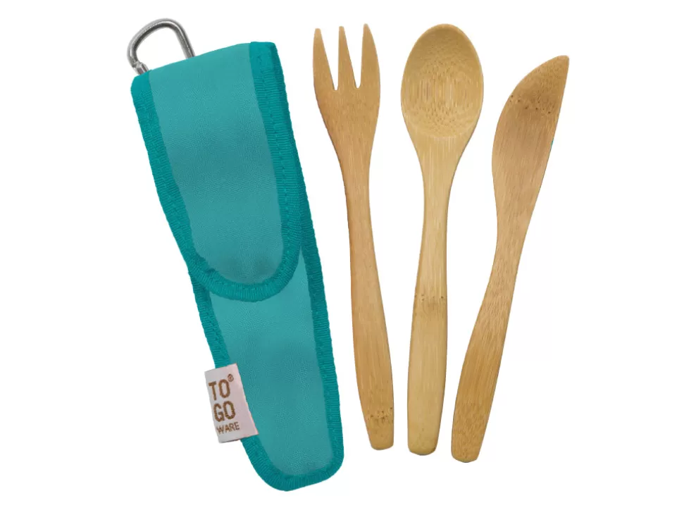 To-Go Ware Bamboo Kids Utensil Set - Berry^ChicoBag Clearance