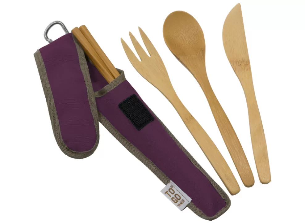 To-Go Ware Bamboo Utensil Set - Mulberry^ChicoBag Discount