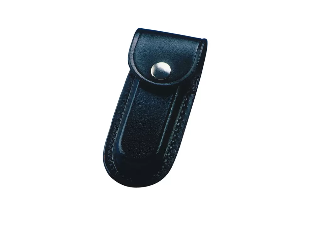 Whitby Black Leather Sheath - 3"^* Cheap