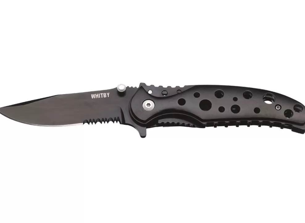 Whitby Black Lock Knife (3.25")^* Cheap