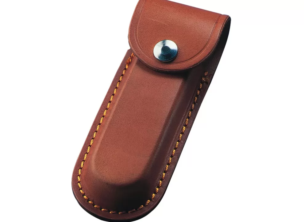 Whitby Brown Leather Sheath - 4.5"^* Cheap