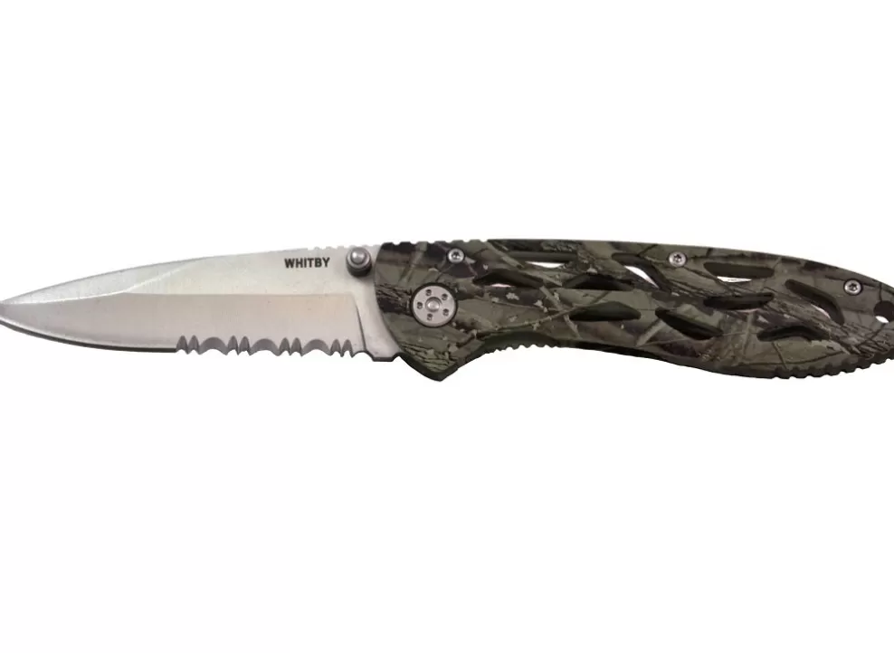 Whitby Camo Lock Knife (3.5")^* Online