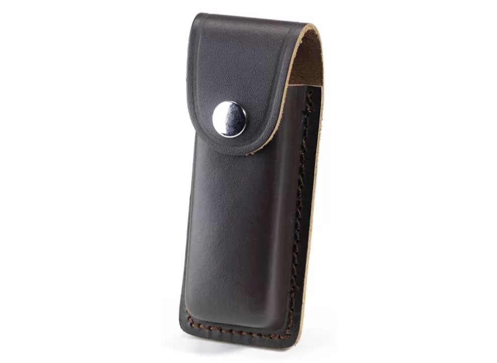 Whitby Dark Brown Leather Sheath - 4.5"^* Fashion